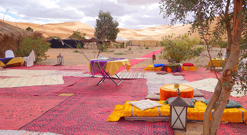 Hotel Auberge du Sud (ou idêntico) nas dunas de Erg Chebbi