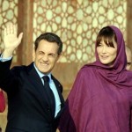 Carla Bruni e Nicolas Sarkozy em Marrocos