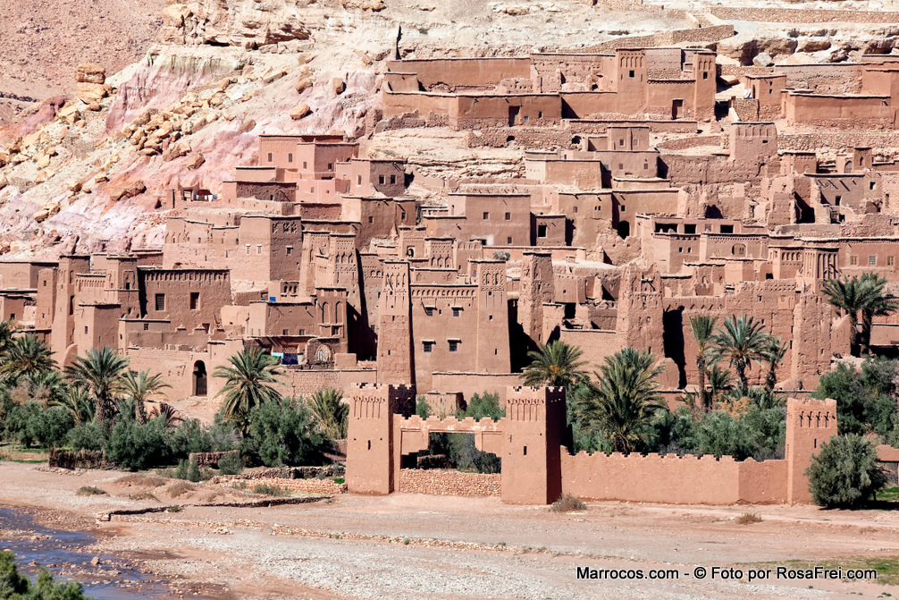 Ksar de Ait Ben Haddou, local UNESCO Património Mundial da Humanidade em Marrocos