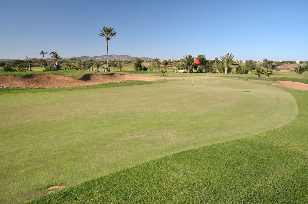 Campo de golfe em Marrocos