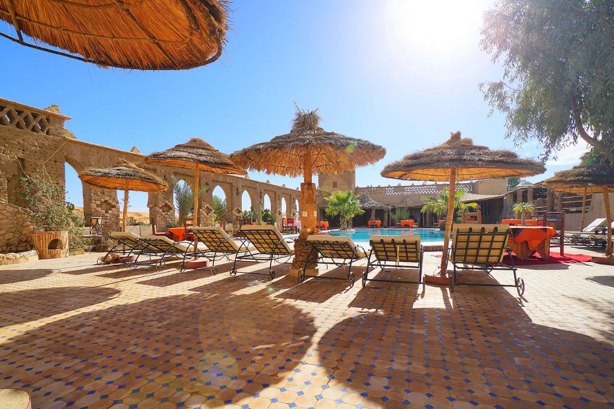 Café du Sud, Hotel em Merzouga no Deserto de Marrocos