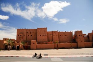 Cidade de Ouarzazate em Marrocos