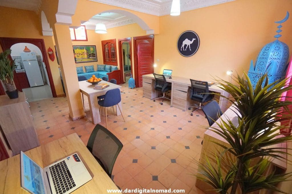 Espaços Coworking e Coliving em Marrocos Coworking Marrocos 1 Alojamento, Actividade