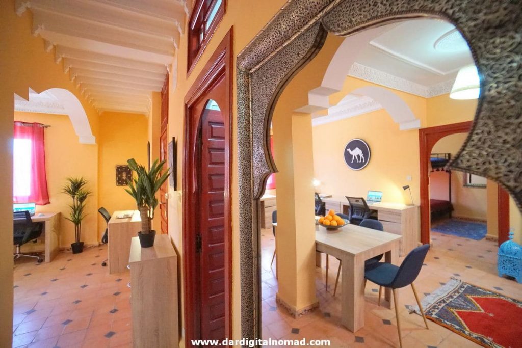 Espaços Coworking e Coliving em Marrocos Coworking Marrocos 2 Alojamento, Actividade