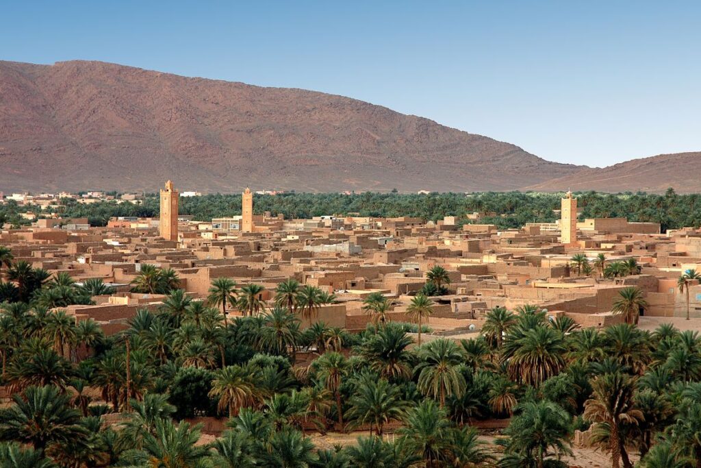 Deserto de Figuig em Marrocos