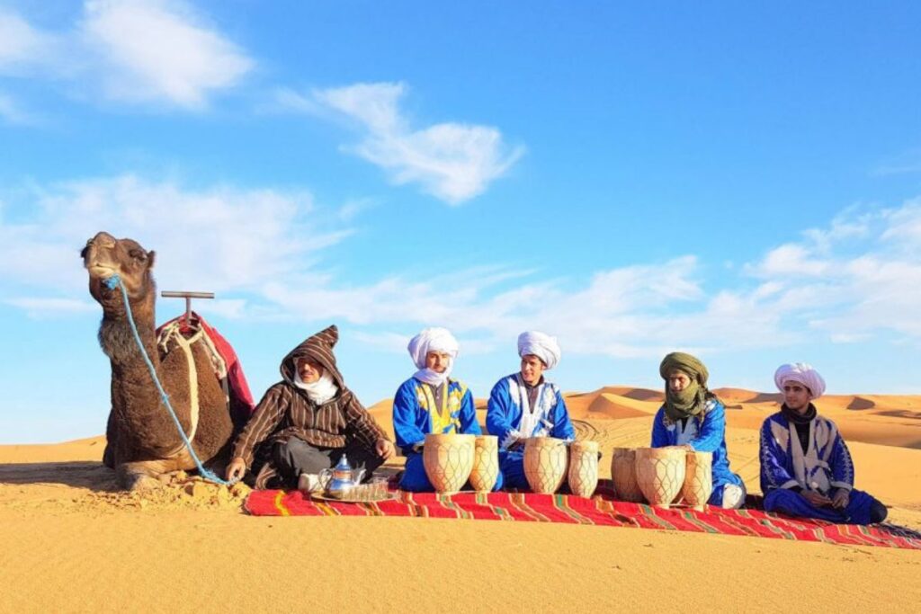 Deserto do Saara em Marrocos