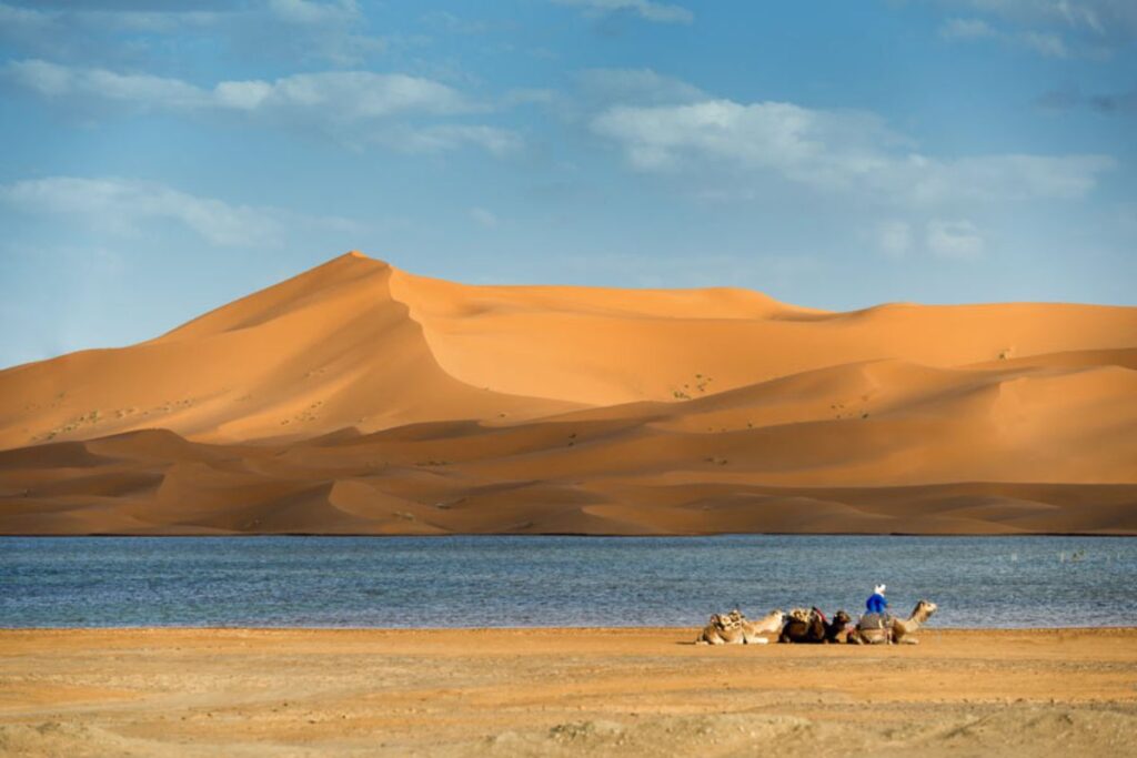 Deserto do Saara em Marrocos