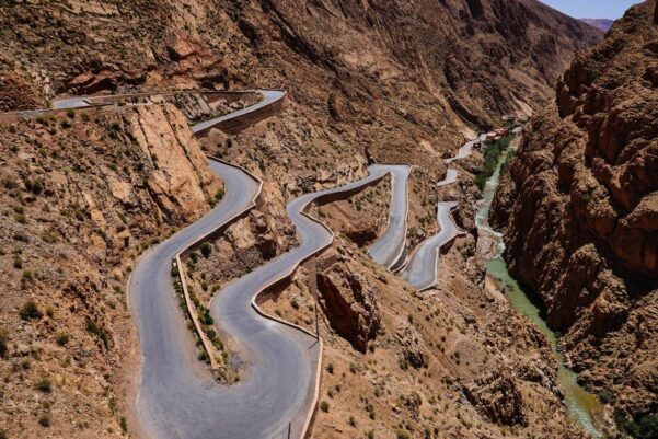 Estrada em Marrocos