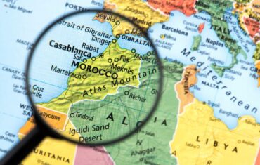Marrocos Mapa • Localização Geográfica
