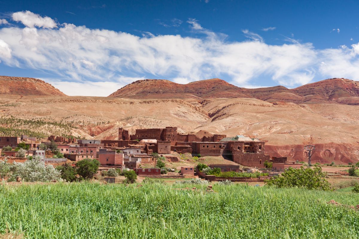 Parque Nacional do Alto Atlas Oriental Marrocos