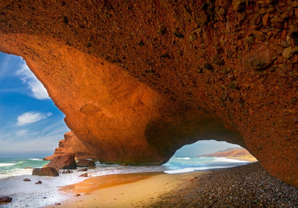 Praia em Marrocos