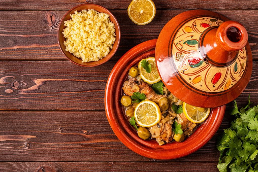 Receita de tagine de frango e limao