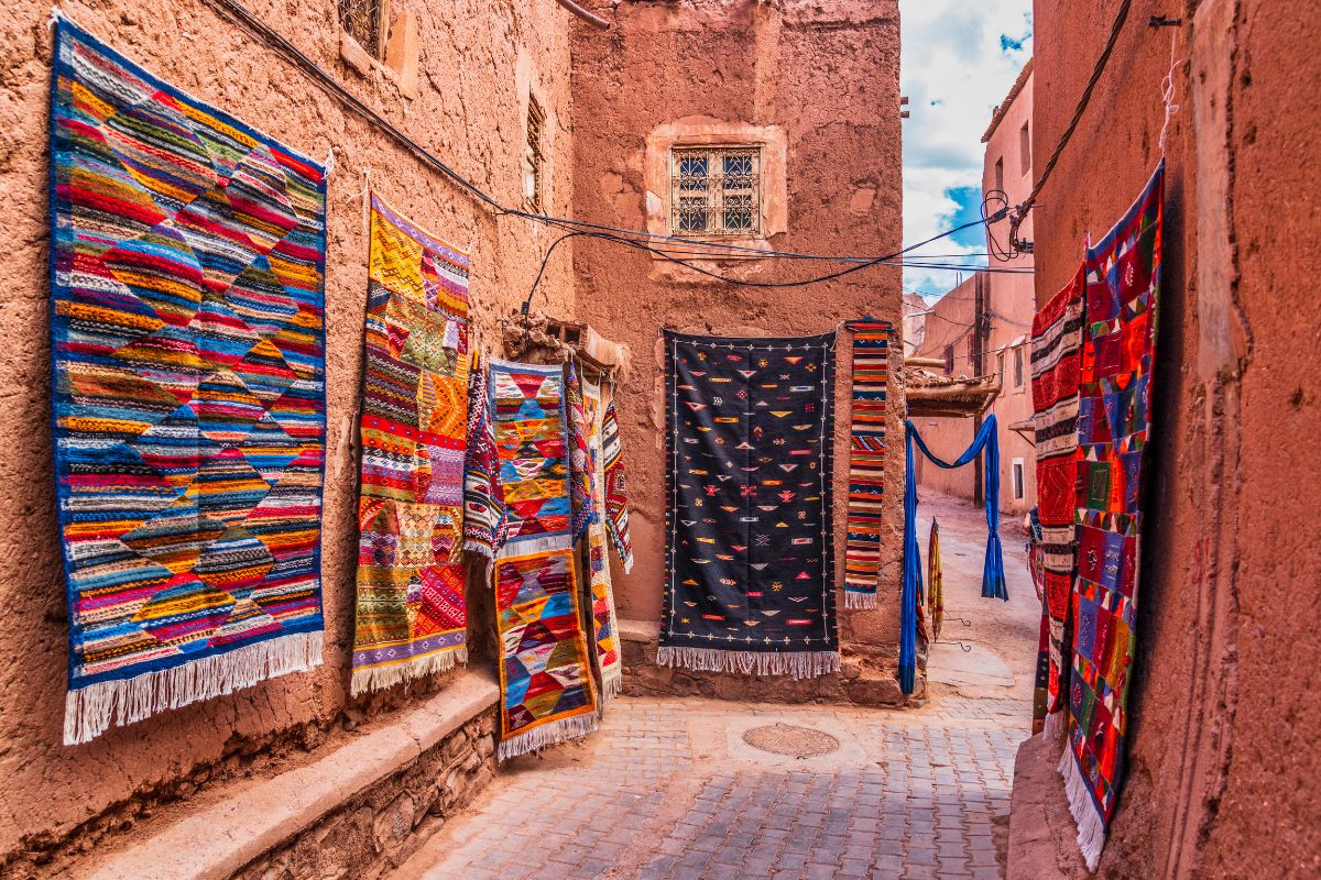 Agência de Viagens em Marrocos Tapetes em Marrocos A linda tapecaria Marroquina