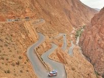 Estrada Tissedrine em Marrocos