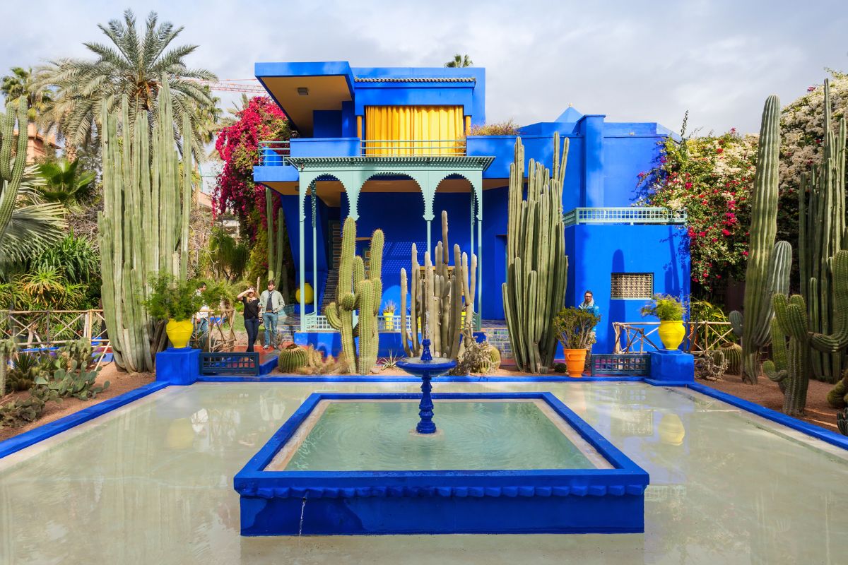Yves Saint Laurent em Marrocos - O criador dos Jardins Majorelle