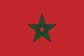 Bandeira de Marrocos usada desde 1915 até ao presente
