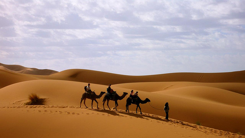 Auberge Café du Sud, Hotel no Deserto do Saara, Marrocos