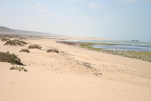 Praia em Marrocos